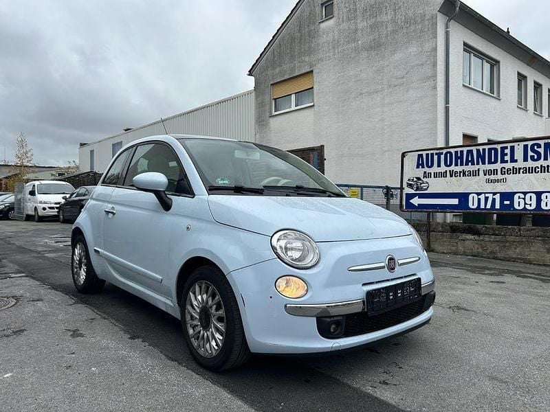 Blau Gebraucht 2009 Fiat 500 Lounge Kleinwagen | 3.499 € (Guter Preis) - Bild 1/4