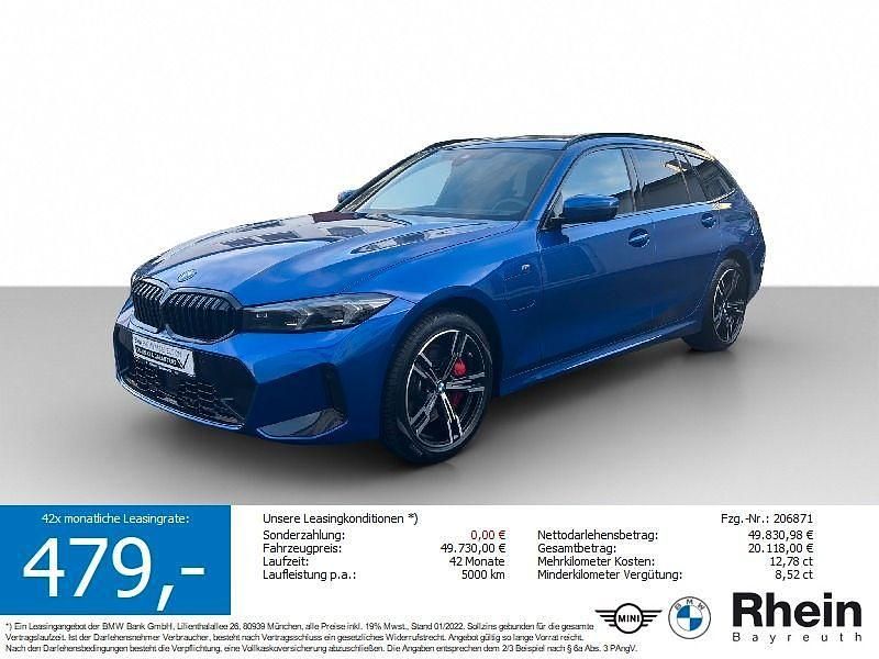 Blau Gebraucht 2024 BMW 330e Performance Kombi | 48.520 € (Etwas zu teuer) - Bild 1/4