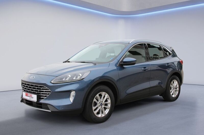 Blau Gebraucht 2022 Ford Kuga Titanium SUV | 21.850 € (Fairer Preis) - Bild 1/4