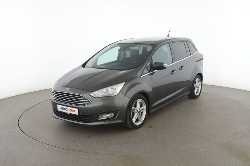 Grau Gebraucht 2018 Ford Grand C-Max Titanium Van / Kleinbus | 13.830 € (Fairer Preis) - Bild 1/4