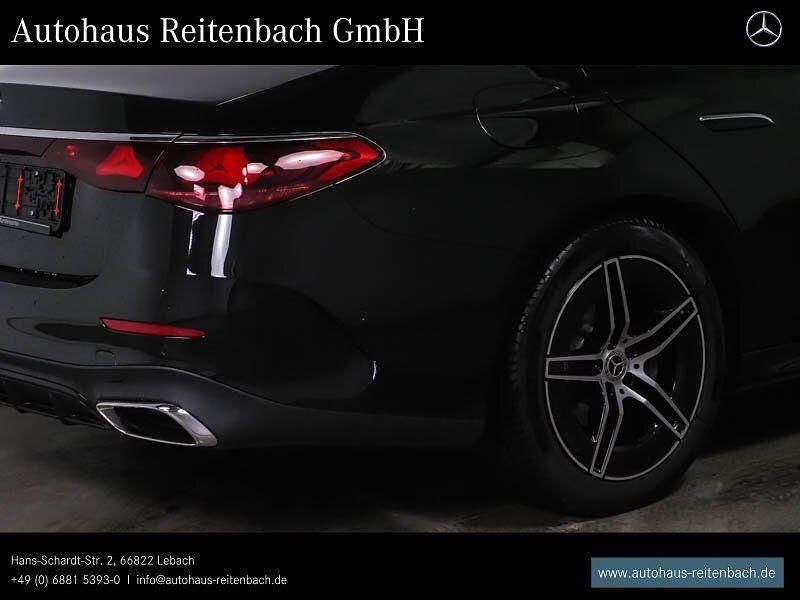 Gebraucht Mercedes E200 AMG 204 PS (150 kW) 2024 Lack obsidianschwarz Limousine