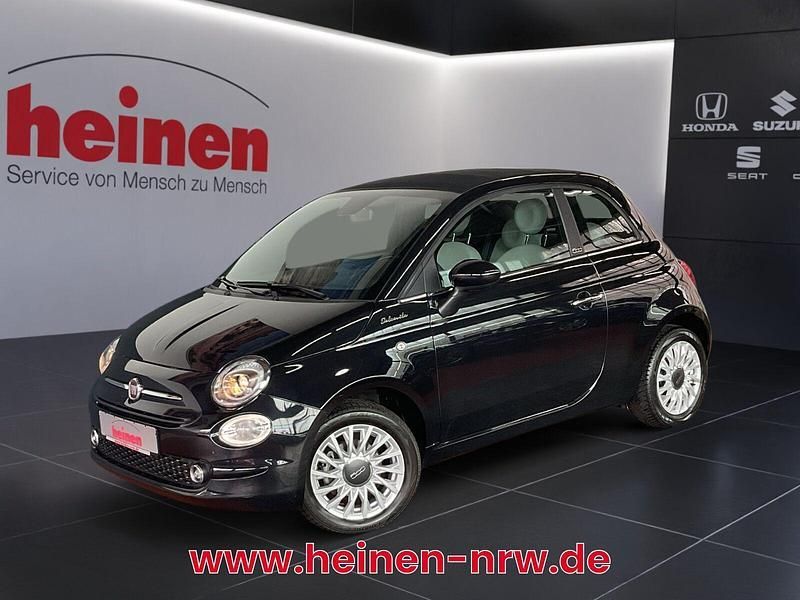 Schwarz Gebraucht 2022 Fiat 500C Dolcevita Cabrio | 14.499 € (Fairer Preis) - Bild 1/2
