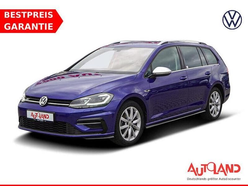 Gebraucht VW Golf VII R-line 150 PS (110 kW) 2019 Blau Kombi