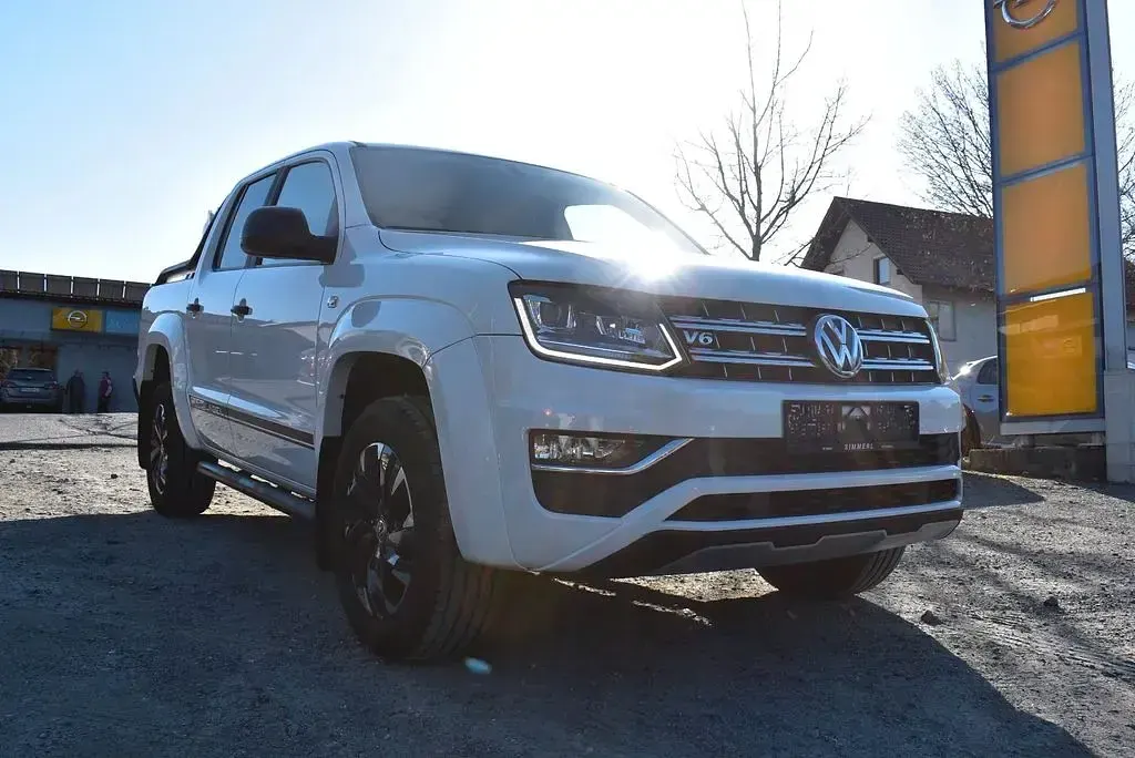 Occasion VW Amarok Dark Label 204 ch (150 kW) 2019 Blanc Pick-up