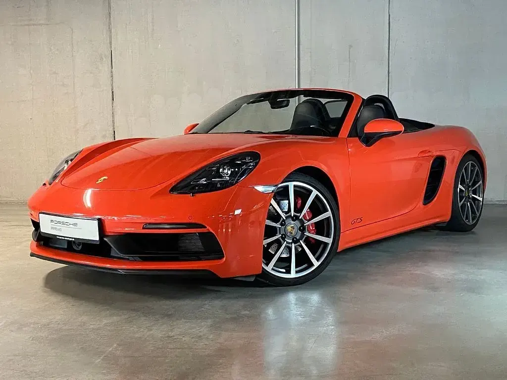 Gebraucht Porsche Boxster 364 PS (267 kW) 2019 Orange Cabrio