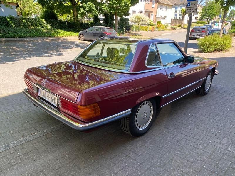 Gebraucht Mercedes 560 231 PS (169 kW) 1989 Rot Cabrio