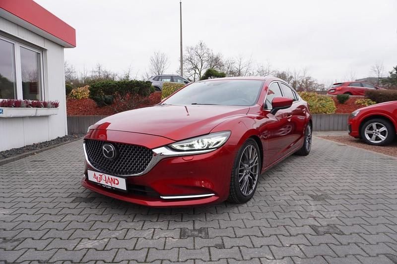 Rot Gebraucht 2019 Mazda 6 Sports-Line Limousine | 19.890 € (Fairer Preis) - Bild 1/4