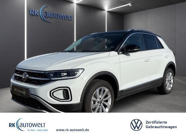 Weiss Gebraucht 2024 VW T-Roc Style SUV | 29.790 € (Fairer Preis) - Bild 1/3