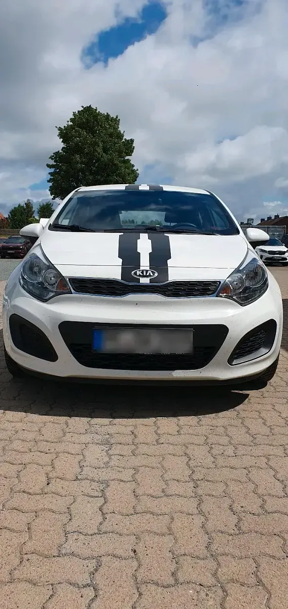 Gebraucht Kia Rio DREAM-TEAM Edition 109 PS (80 kW) 2013 Weiß Kleinwagen