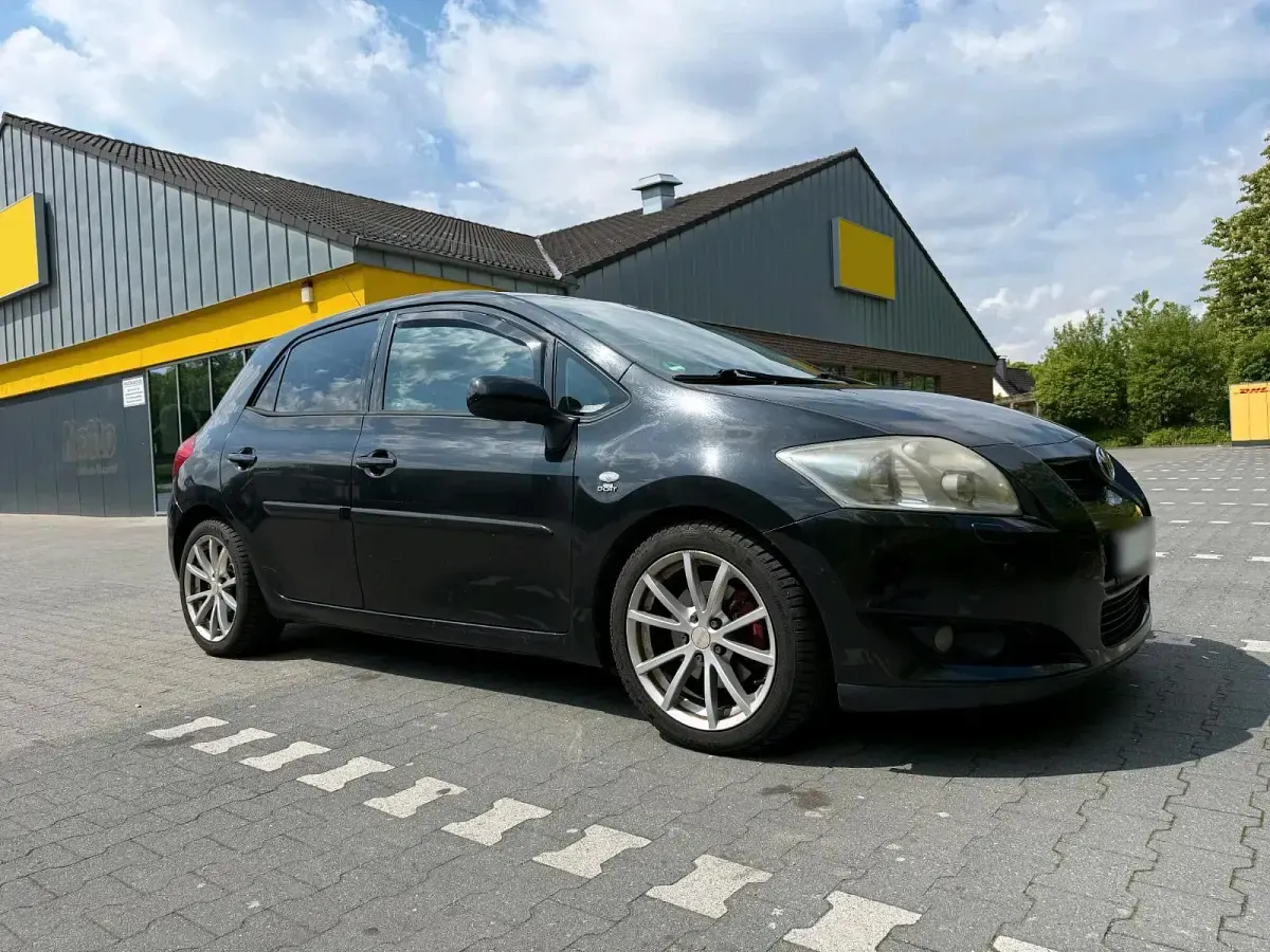 Gebraucht Toyota Auris 177 PS (130 kW) 2007 Schwarz Kleinwagen