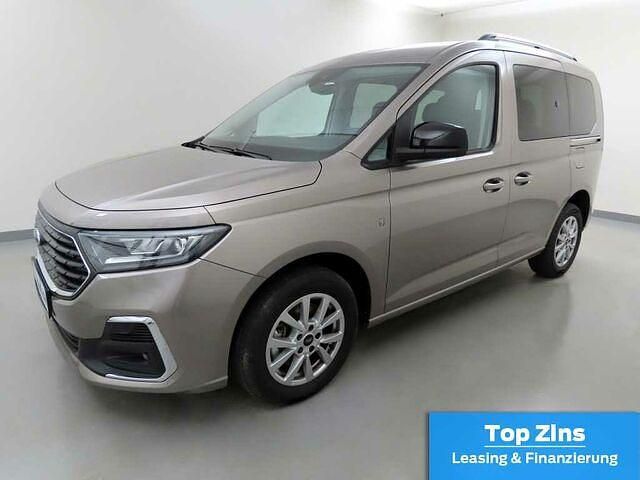 Gebraucht Ford Tourneo Connect Titanium 122 PS (89 kW) 2024 Silber (cyclone dusky silver) Van / Kleinbus
