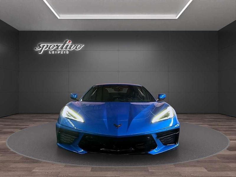 Neu Corvette Stingray 481 PS (353 kW) 2025 Riptide blue mettalic Cabrio