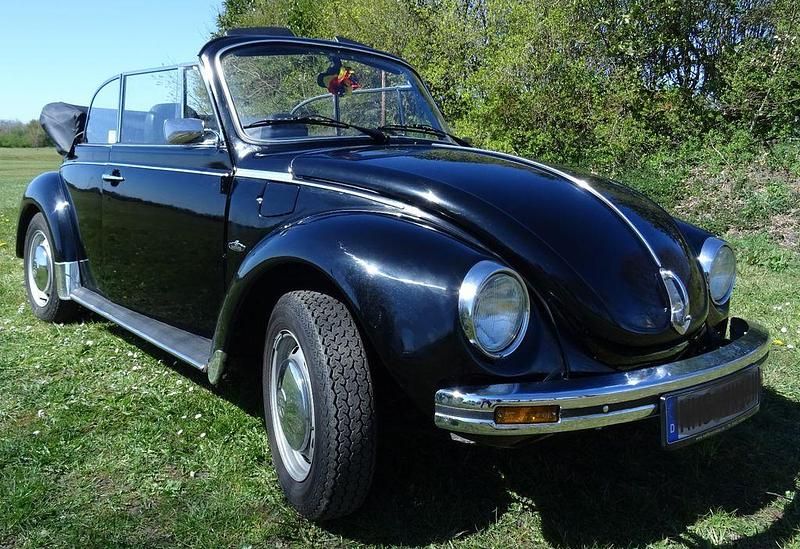 Gebraucht VW Käfer Karmann 50 PS (36 kW) 1972 Schwarz Cabrio