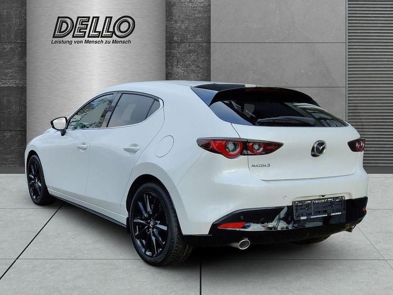 Neu Mazda 3 Homura-Line 140 PS (102 kW) 2025 Snowflake white Kleinwagen