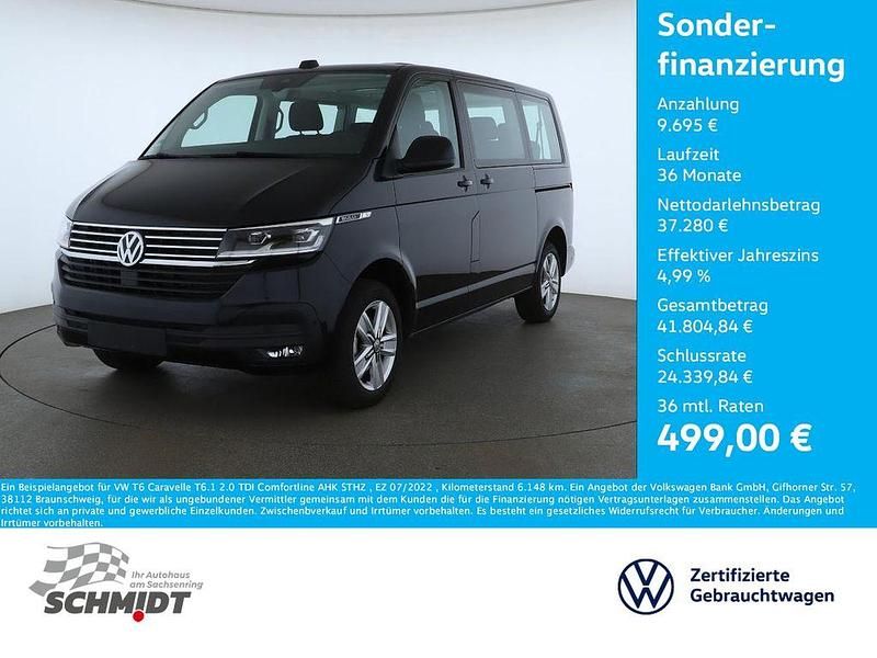 Schwarz Gebraucht 2022 VW T6.1 Comfortline Van | 46.975 € (Superpreis) - Bild 1/4