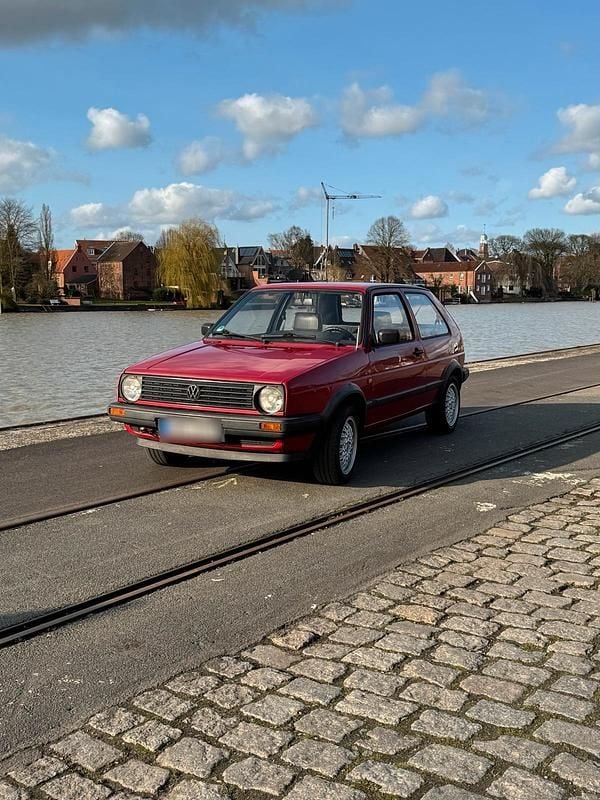Gebraucht VW Golf II 55 PS (40 kW) 1990 Rot Kleinwagen