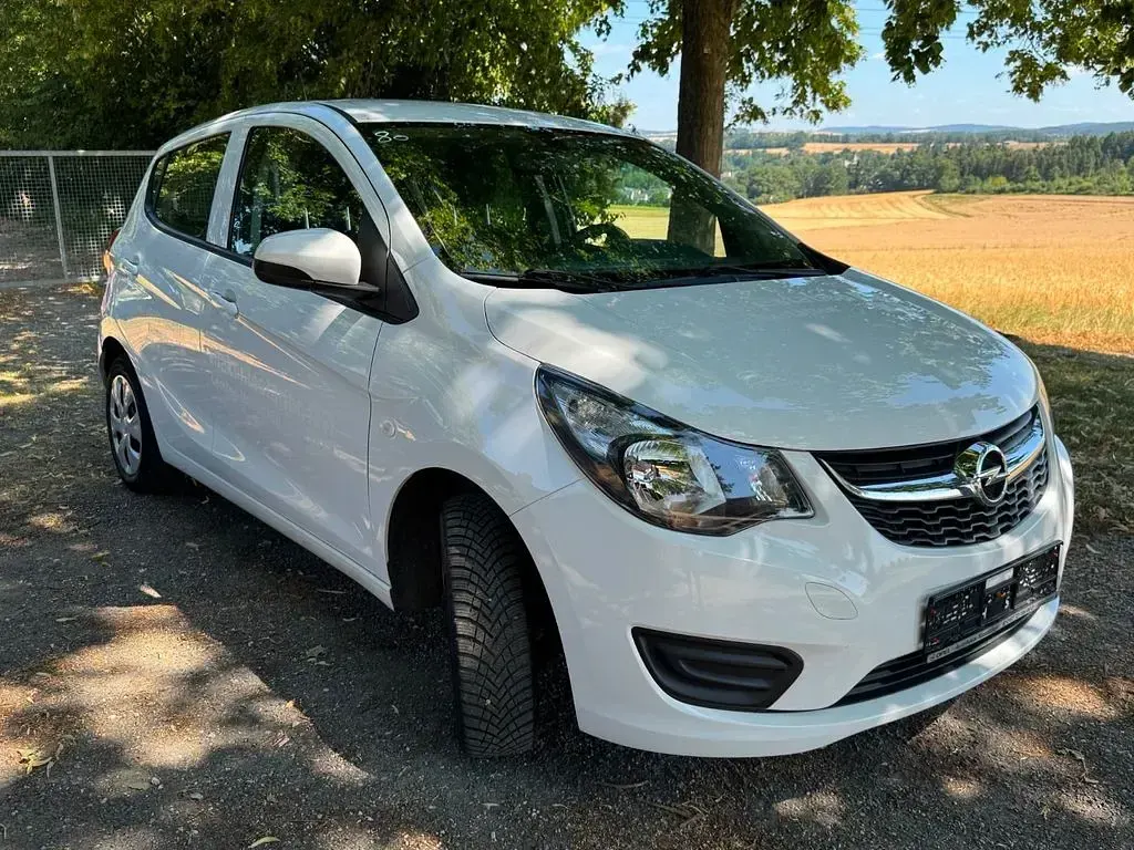 Gebraucht Opel Karl Edition 73 PS (53 kW) 2019 Weiß Kleinwagen
