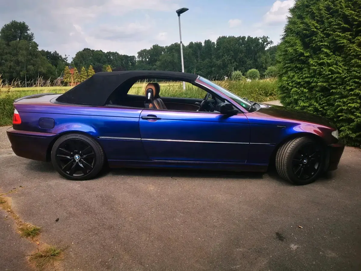 Gebraucht BMW 325 Cabriolet M Sport 190 PS (139 kW) 2004 Schwarz Cabrio