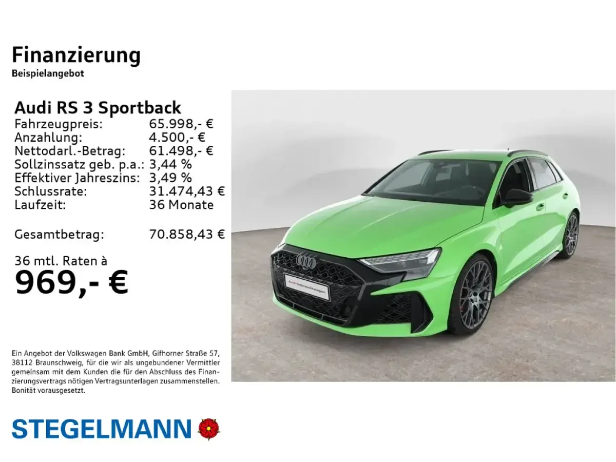 Gebraucht Audi RS3 400 PS (294 kW) 2025 Limousine