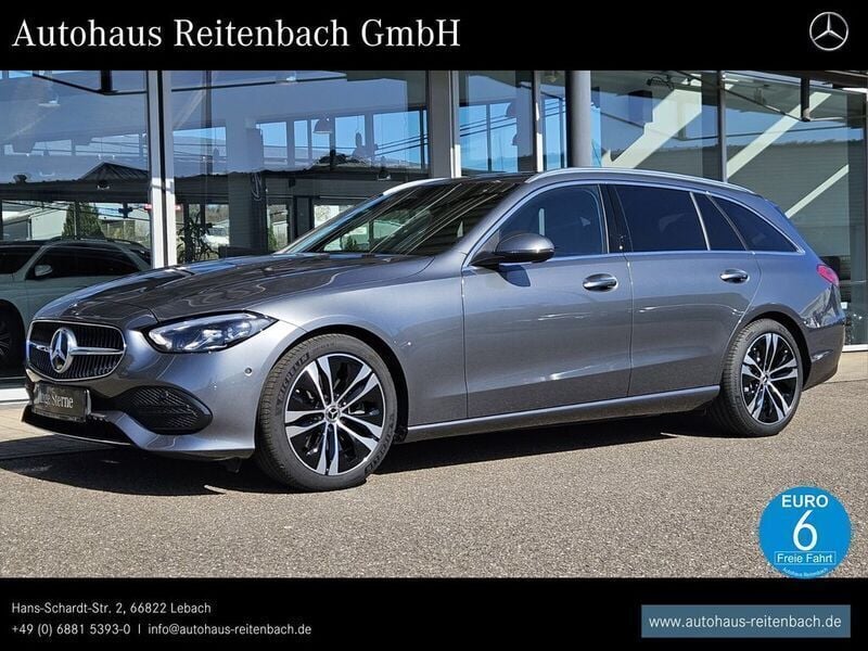 Lack selenitgrau Gebraucht 2023 Mercedes C200 Avantgarde Kombi | 39.888 € (Fairer Preis) - Bild 1/4
