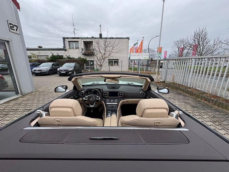 Gebraucht Mercedes SL400 AMG 367 PS (269 kW) 2020 Weiß Cabrio