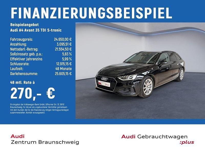 Gebraucht Audi A4 Performance 163 PS (119 kW) 2023 Schwarz Kombi