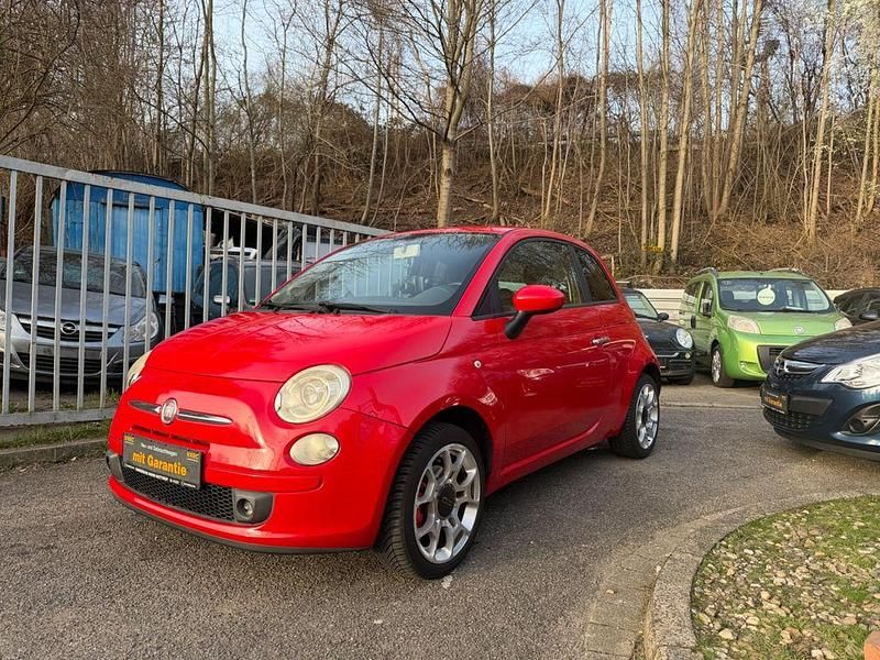 Gebraucht Fiat 500 Lounge 101 PS (74 kW) 2010 Rot Kleinwagen