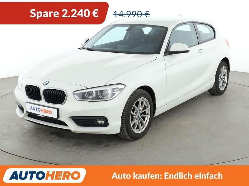 Gebraucht BMW 116 Advantage 116 PS (85 kW) 2019 Alpinweiss iii Kleinwagen