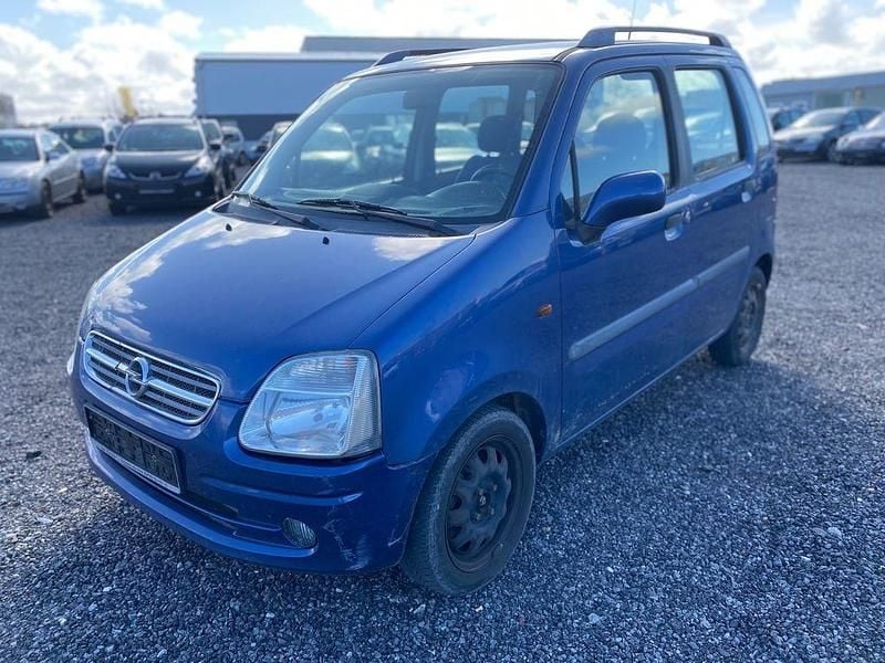 Gebraucht Opel Agila Comfort 75 PS (55 kW) 2003 Blau Van / Kleinbus