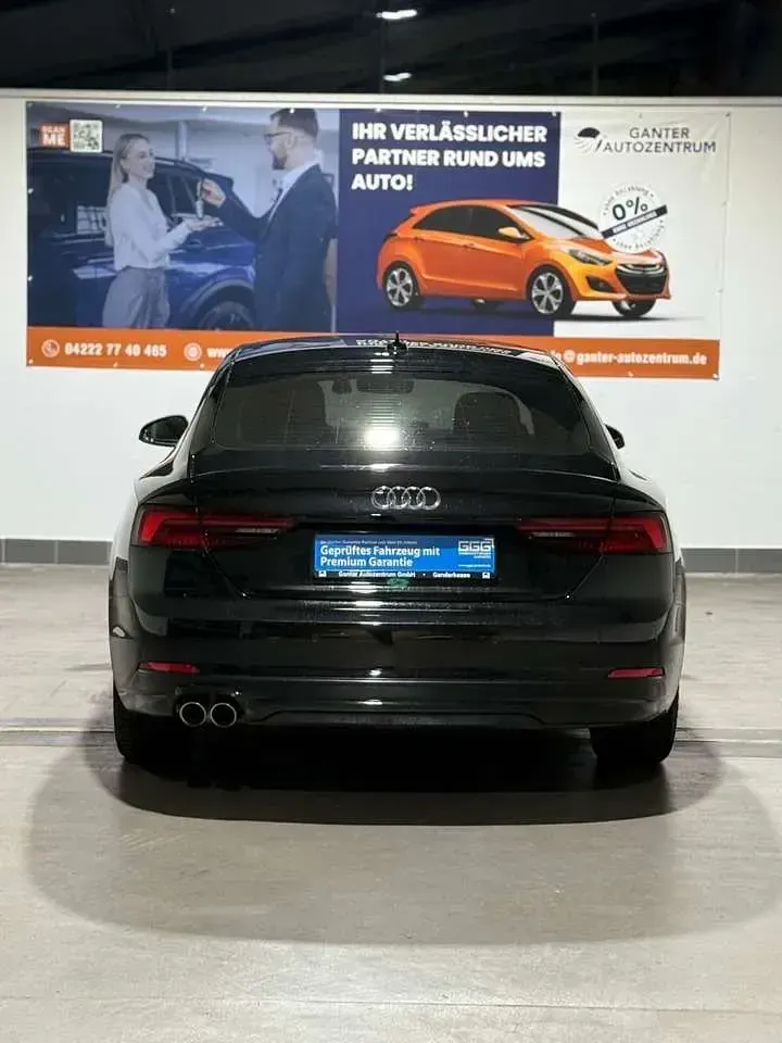Gebraucht Audi A5 Sportback Sport 190 PS (139 kW) 2018 Mythosschwarz Kleinwagen