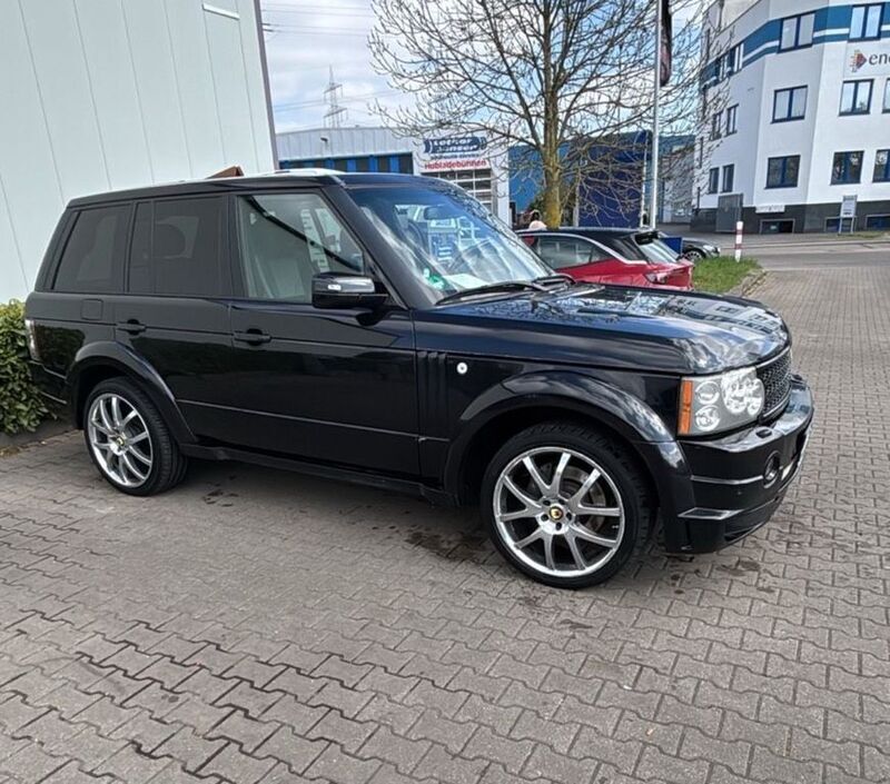 Schwarz Gebraucht 2008 Land Rover Range Rover Vogue SUV | 7.900 € (Fairer Preis) - Bild 1/4