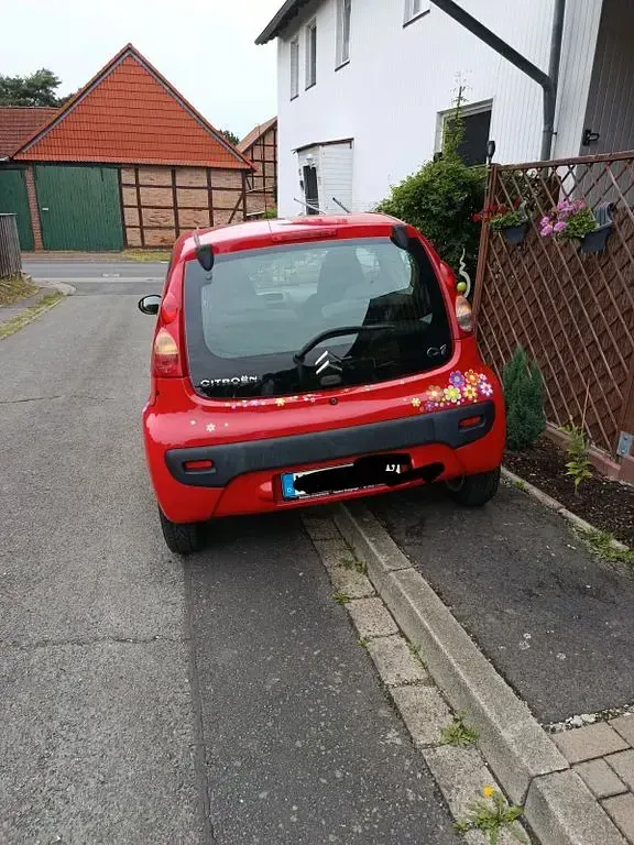 Gebraucht Citroën C1 68 PS (50 kW) 2009 Rot Kleinwagen