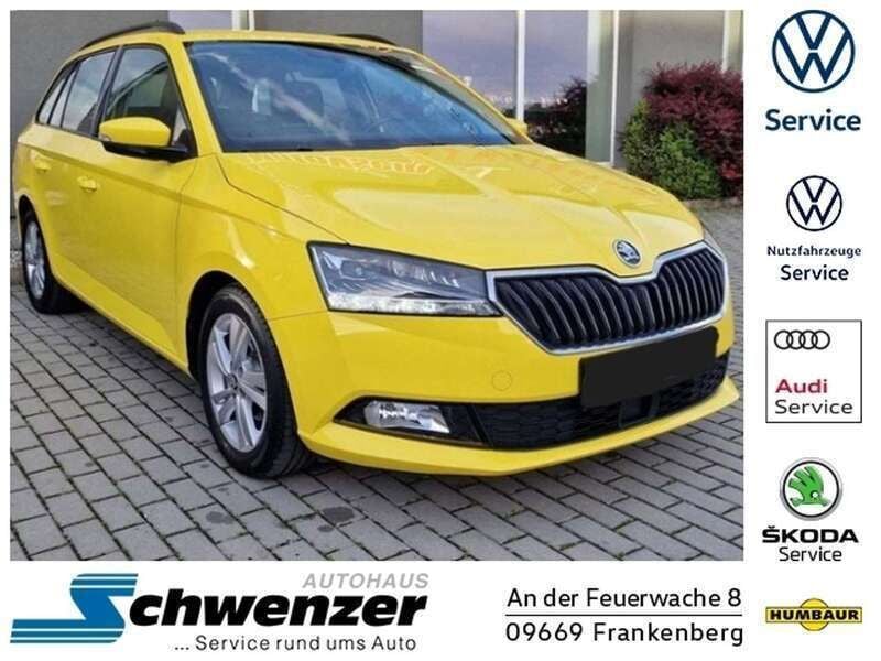 Gelb Gebraucht 2021 Skoda Fabia Style Kombi | 14.890 € (Fairer Preis) - Bild 1/4