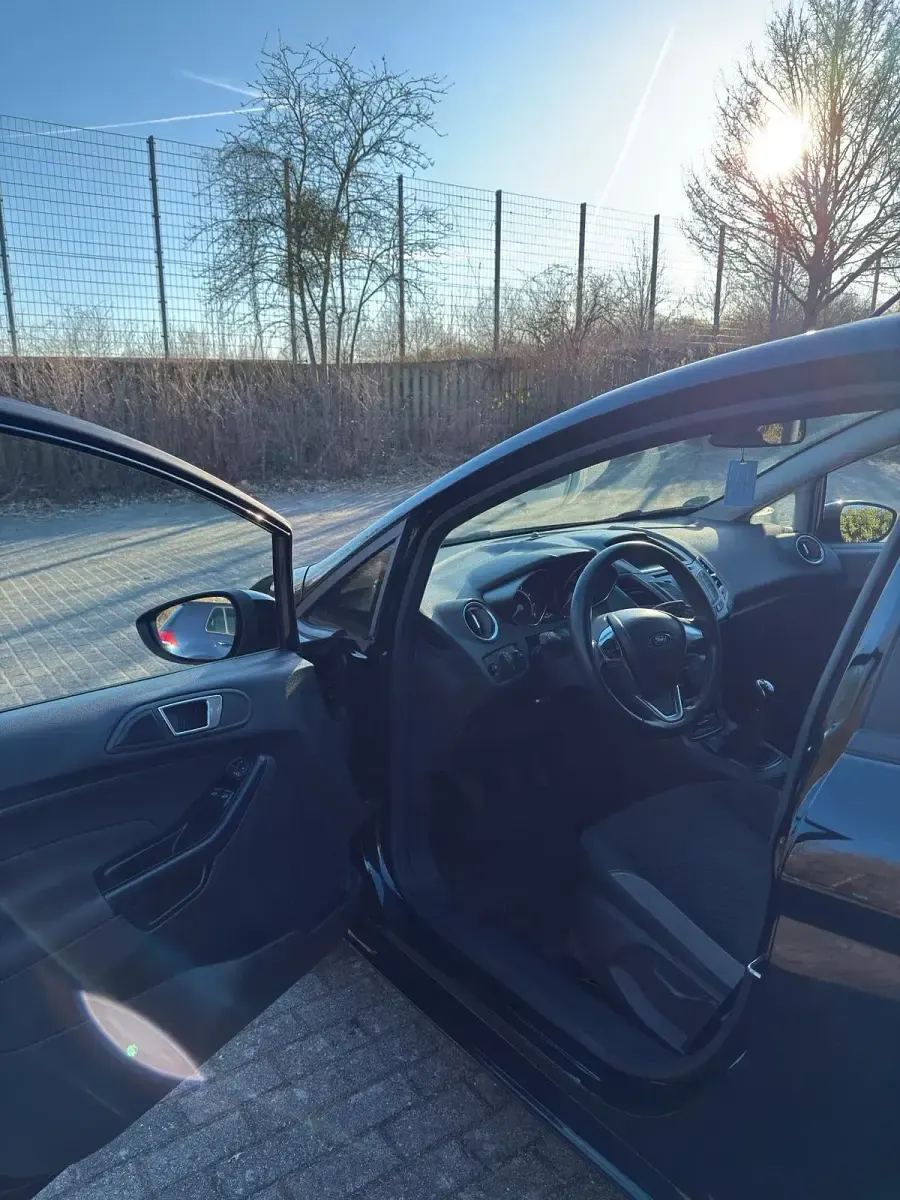 Gebraucht Ford Fiesta 80 PS (58 kW) 2017 Schwarz Kleinwagen