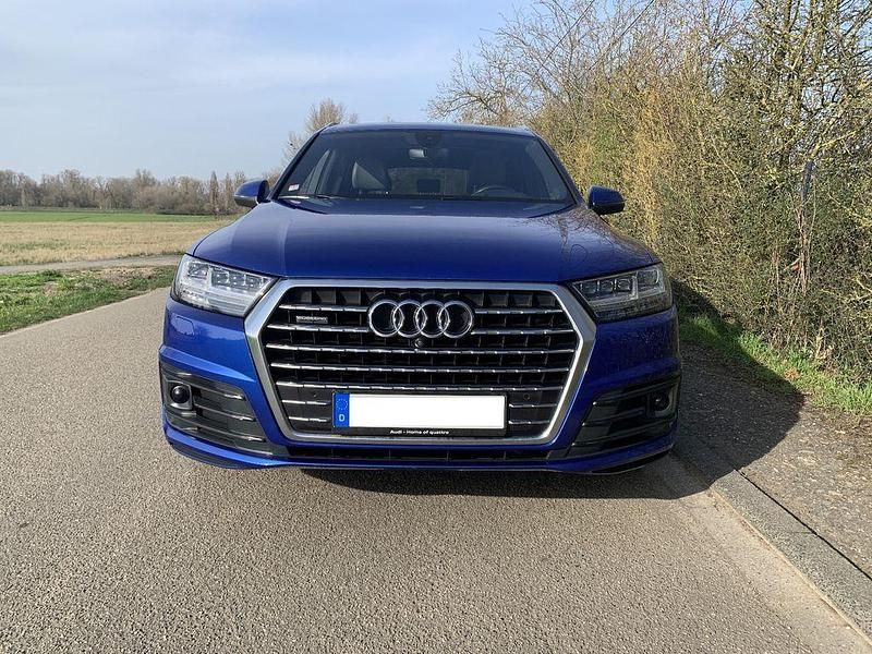 Gebraucht Audi Q7 S-Line 272 PS (200 kW) 2017 Blau SUV