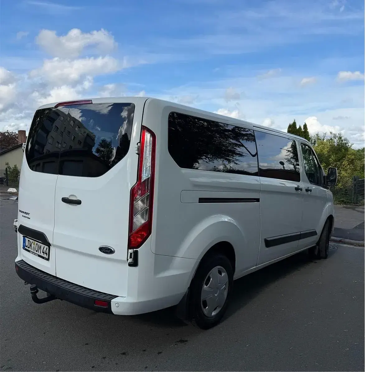 Occasion Ford Transit Custom 105 ch (77 kW) 2019 Blanc Monospace