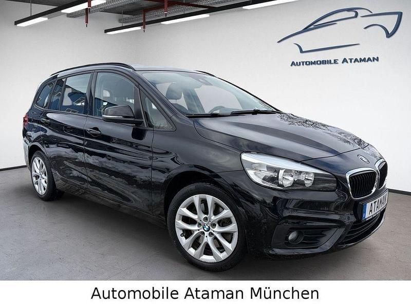 Gebraucht BMW 220 Gran Tourer Advantage 192 PS (141 kW) 2016 Schwarz Van / Kleinbus