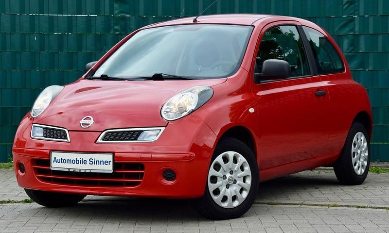 Rot Gebraucht 2010 Nissan Micra Visia Kleinwagen | 2.990 € (Etwas zu teuer) - Bild 1/4