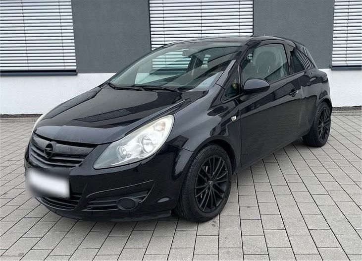 Gebraucht Opel Corsa 90 PS (66 kW) 2010 Schwarz Kleinwagen