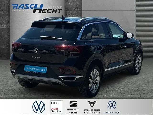 Gebraucht VW T-Roc Style 110 PS (80 kW) 2023 Schwarz SUV