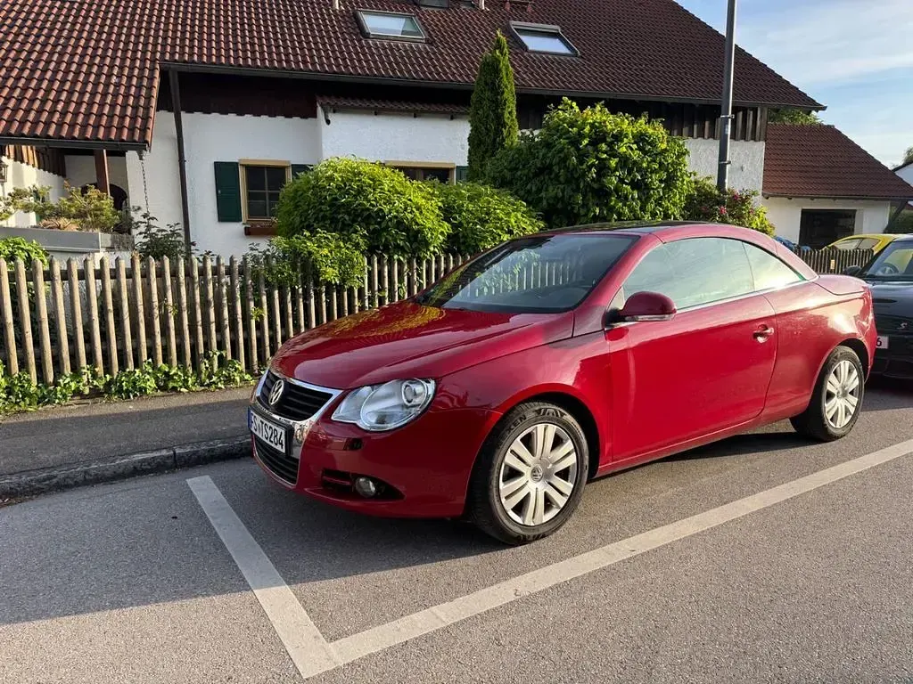 Gebraucht VW Eos 150 PS (110 kW) 2006 Rot Cabrio