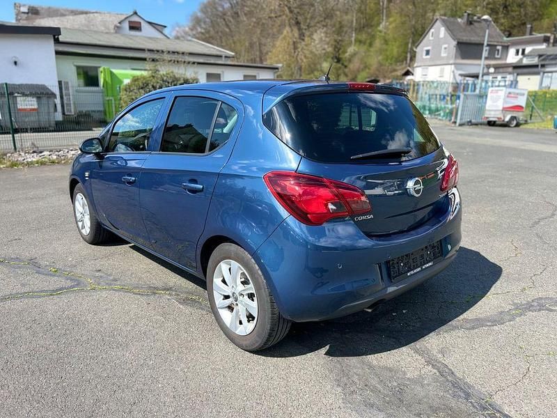 Gebraucht Opel Corsa 101 PS (74 kW) 2017 Blau Kleinwagen