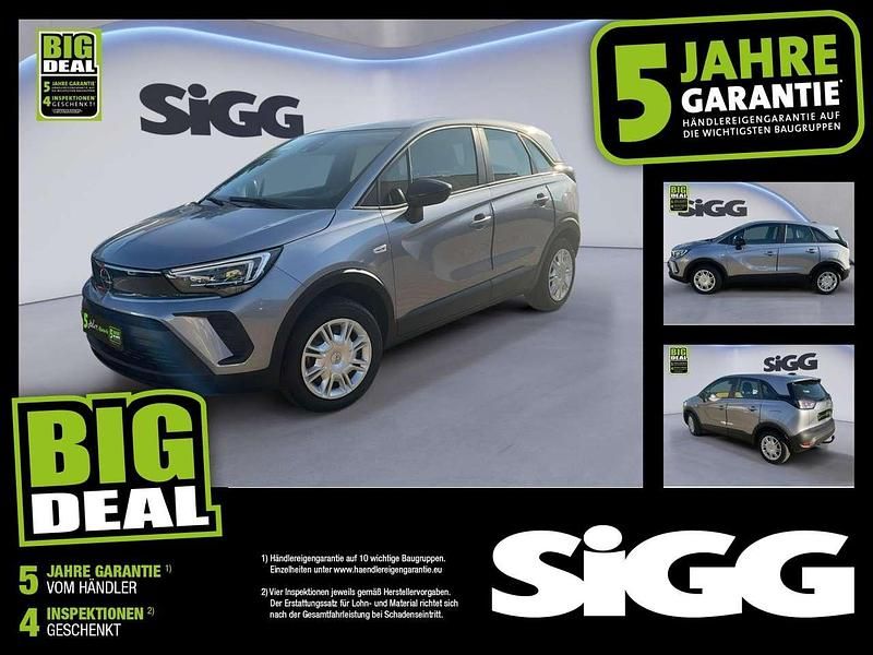Quarz silber Gebraucht 2022 Opel Crossland Edition SUV | 12.590 € (Superpreis) - Bild 1/4