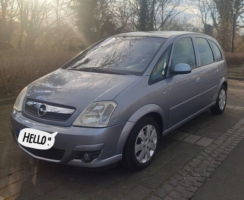 Grau Gebraucht 2007 Opel Meriva Van / Kleinbus | 2.000 € (Fairer Preis) - Bild 1/4