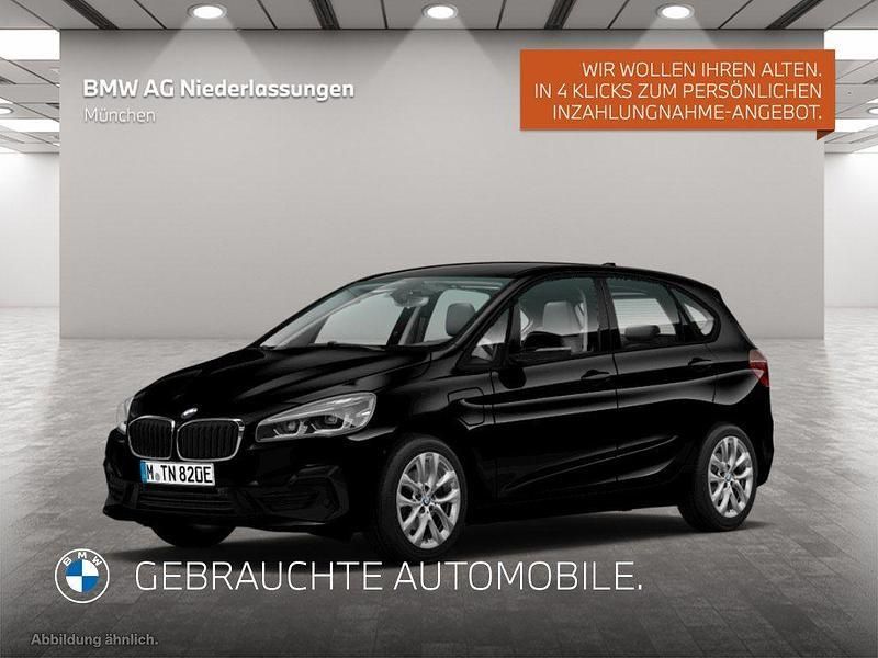 Schwarz Gebraucht 2021 BMW 225 Active Tourer iPerformance Van / Kleinbus | 21.480 € (Superpreis) - Bild 1/4