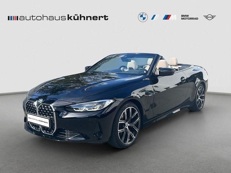 Schwarz uni Gebraucht 2023 BMW 420 Sport Line Cabrio | 40.565 € (Guter Preis) - Bild 1/4