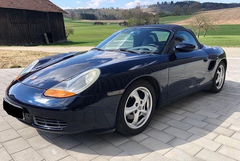 Gebraucht Porsche 986 Boxster 204 PS (150 kW) 1999 Blau Cabrio