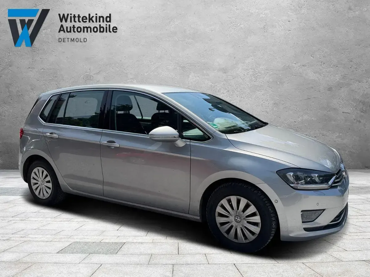 Gebraucht VW Golf Sportsvan Highline 150 PS (110 kW) 2015 Silber Van / Kleinbus