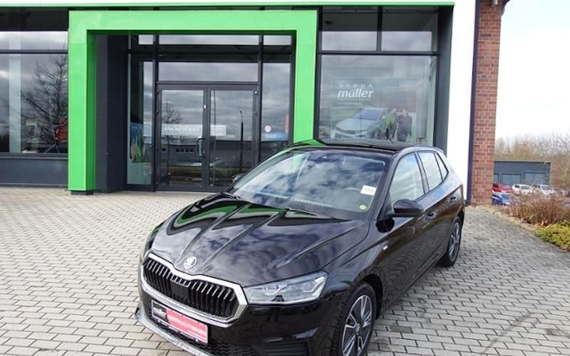 Gebraucht Skoda Fabia Tour 110 PS (80 kW) 2023 Schwarz (black magic) Kleinwagen