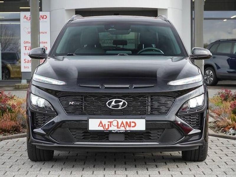 Gebraucht Hyundai Kona N Line 199 PS (146 kW) 2021 Schwarz SUV
